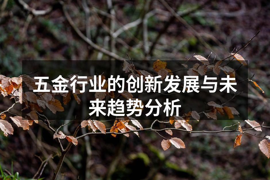 五金产品的智能制造设备